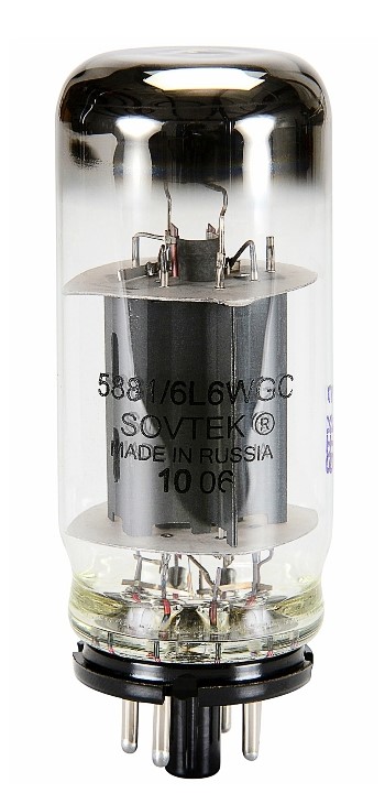 未使用5881 6L6WGC ロシア製真空管4本 - アンプ